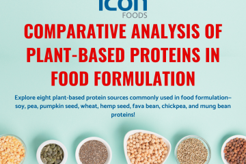 Icon Foods Comparative Analysis of Plant-Based Proteins in Food Formulation